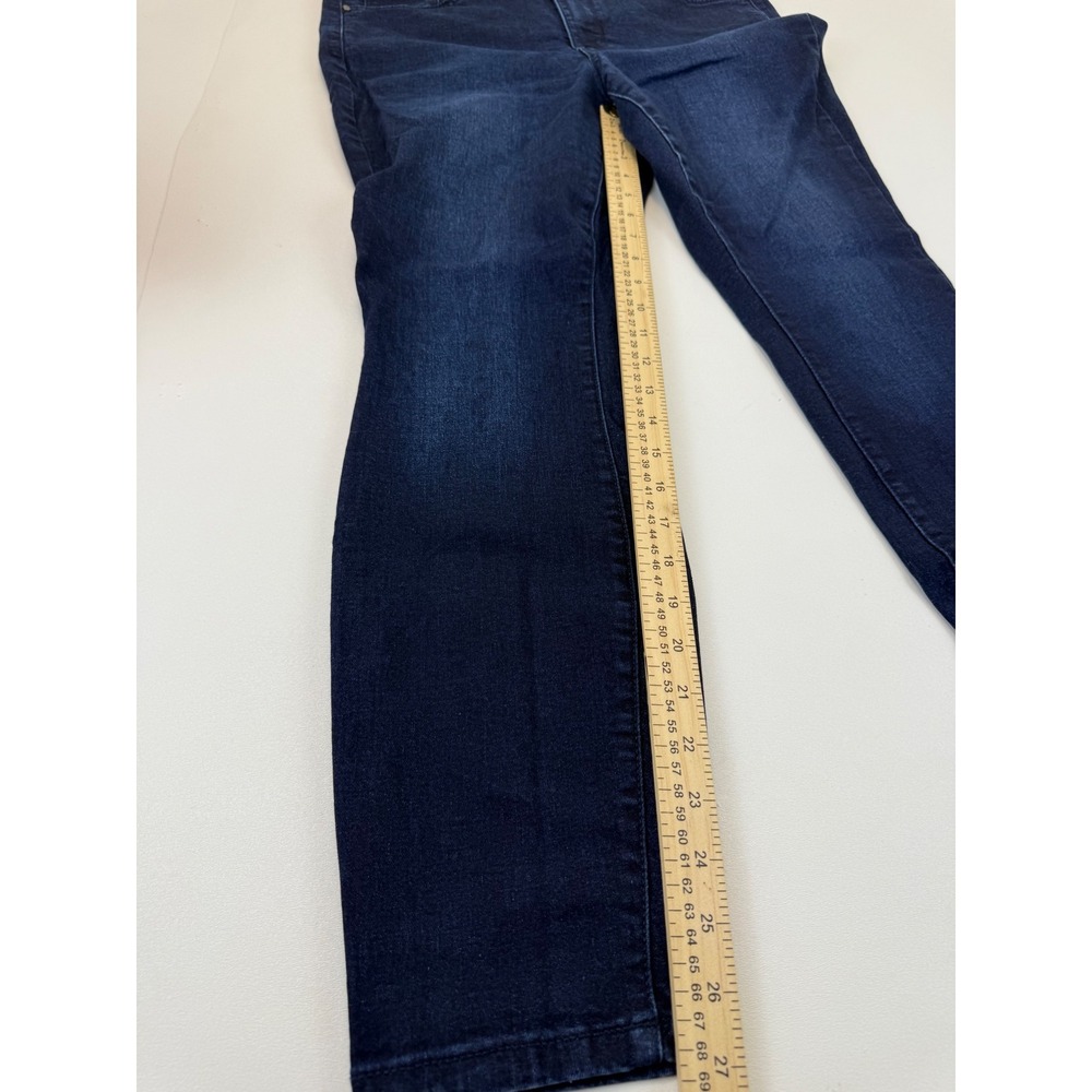 Nine West‎ Skinny Jeans Indigo Dark Wash Denim Pants Size 14 Stretch Casual